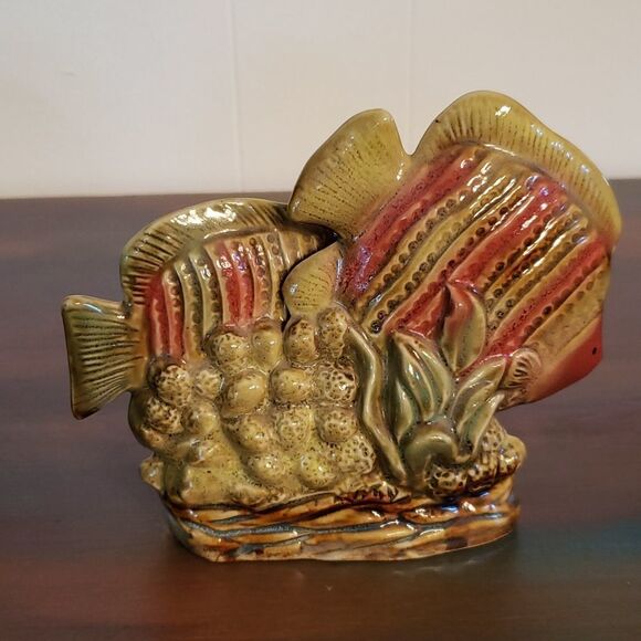 Lot of 4 Colorful Tropical Fish Figurines - Picture 4 of 13